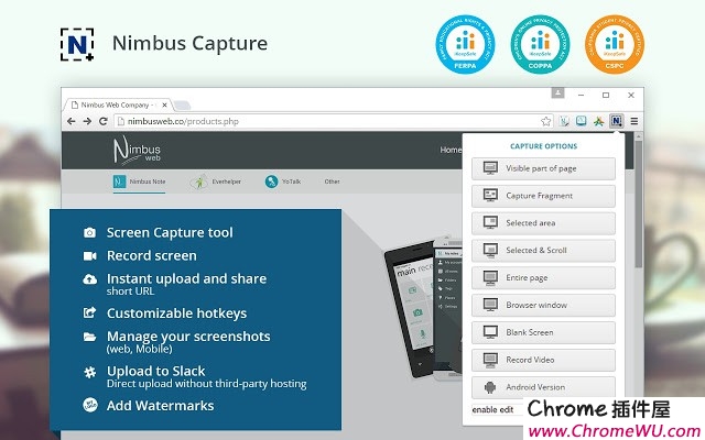 Nimbus Screenshot：截幕 & 屏幕录像机