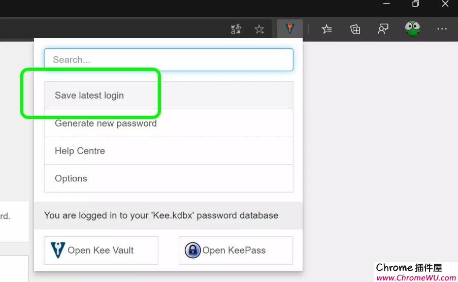 Kee - Password Manager自动填充密码插件