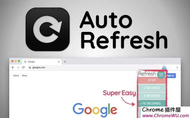 Auto Refresh：自动刷新网页